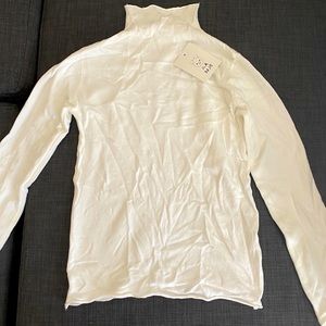 White turtleneck unworn